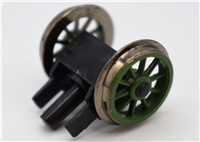 A1 4-6-2 rear floating pony - green with inner white lining 32-554