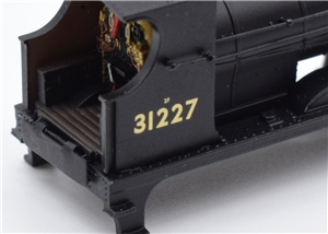 C Class 0-6-0 Loco Body Shell - BR Black - 31227 372-777