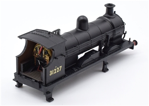 C Class 0-6-0 Loco Body Shell - BR Black - 31227 372-777