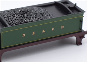 C Class 0-6-0 Tender Body Shell - SECR Green 372-775