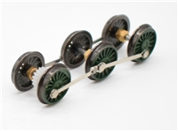 C Class 0-6-0 Wheelset - Green 372-775