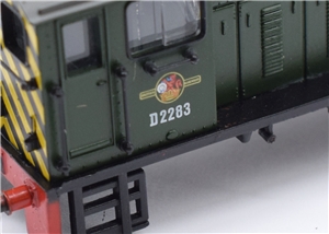 Class 04 Body - D2283 BR Green with wasp stripes 371-050C