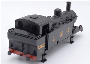 3F Jinty Loco Body - BR Black Early Emblem Weathered - 47314 32-231A