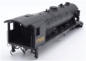 WD Austerity 2-8-0 Loco Body - LNEW Plain Black - 77003 32-254A