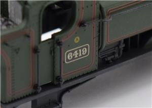 64XX 0-6-0 Body BR Lined Green Late Crest 6419 [W] 371-988