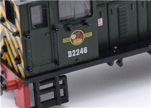 371-050 Class 04 Body - BR Green Wasp Stripes D2246