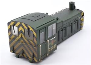 Class 03 Body D2383 in BR Green with Wasp Stripes [W] 31-364