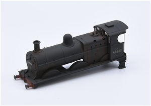 3F (midland) Loco Body - BR Black Late Crest [W]- 43620 31-628DC