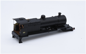 7F Loco body - 89 - SDJR Black