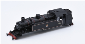 Ivatt 2MT 2-6-2 Tank Loco Body lined black early emblem - 41243 31-440