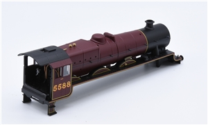 Jubilee Loco body - LMS Crimson - 5588 - Kashmir 31-178DS