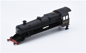 Stanier Mogul 2-6-0 Loco body - 2965 - LMS Lined Black 31-690