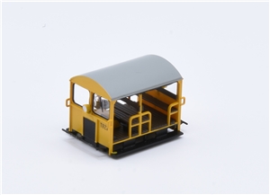 Wickham Trolley Body - TR23 - In BR engineers yellow 32-992