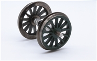 D11 Director Tender Wheels - Dark Green 31-147