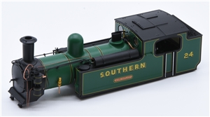 Adams LSWR 02 Body - Southern Green Calbourne 24 E85013