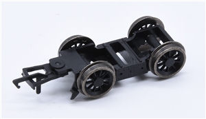 B1 - Split Chassis Unpowered Bogie Black - With Coupling 31-700