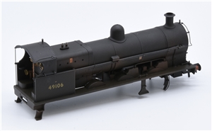 G2A Super D Loco body - 49106 - BR Black Early emblem weathered 31-481