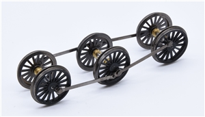 C Class Wainwright 0-6-0 Wheelset - black 31-462A & 31-464A
