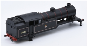 V1/V3 2-6-2T  Loco Body - 67690 - BR Lined Black early emblem 31-615