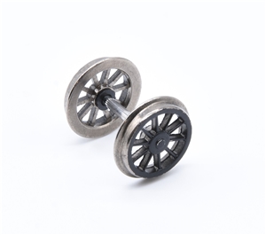 V1/V3 2-6-2T  rear bogie wheels - black 31-614