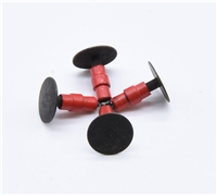 Class 24 & 25 Buffers - round -  red shank - pack of 4 32-400