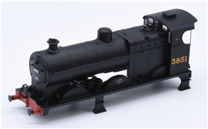 4F Loco Body - LMS Black (Johnson/Deeley Tender) - '3851' 31-880