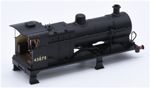 4F Loco Body BR Black EarlyEmblemJohnson/Deeley Tender '43875' 31-881