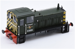 Class 03 2020 Body - D2028 BR Green with wasp stripes 31-361B