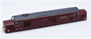 Class 37/7 Body - 37706 West Coast Railways Maroon 32-390K