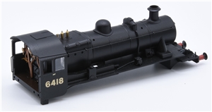 Ivatt 2MT 2-6-0 Tender  Loco body - 6418 LMS Black 32-830A