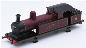 L&YR 2-4-2 Tank Body - LMS Crimson - 10713 31-168