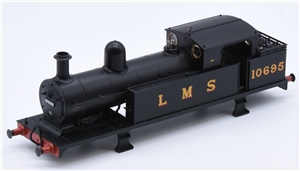 L&YR 2-4-2 Tank Body - LMS Black - 10695 31-165