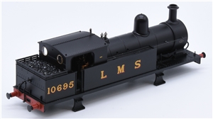 L&YR 2-4-2 Tank Body - LMS Black - 10695 31-165