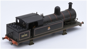 L&YR 2-4-2 Tank Body - BR Lined Black Early Emblem[W]50795 31-167DC