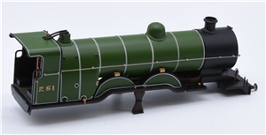 GNR C1 Class 4-4-2 Atlantic  Loco Body Shell  Apple Green 251 31-760