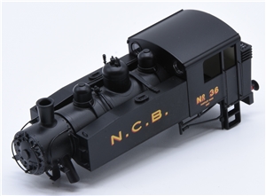 USA Tank 0-6-0 Body - 36 - National Coal Board Black livery MR-107