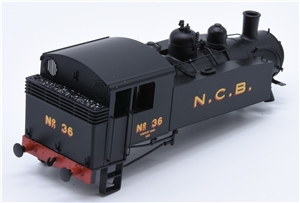 USA Tank 0-6-0 Body - 36 - National Coal Board Black livery MR-107