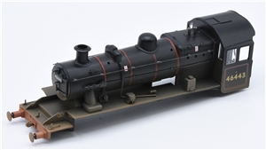 Ivatt 2MT 2-6-0 Tender  Loco Body BR BlackLateCrest [W] 46443 32-826Z