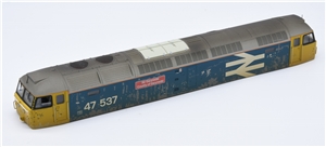 Class 47 Body BR Blue largelogo 47537 'Sir Gwynnedd' [W]31-662Z/662ZDS