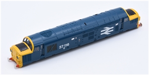 Class 37 Body -  37116 BR Blue (Large Logo) 371-450SD