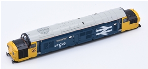 Class 37 Body - 37025 'Inverness TMD' BR Blue (Large Logo) 371-465RJ