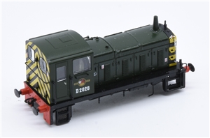 Class 03 2022 Body - BR Green with wasp stripes D2028 371-061A