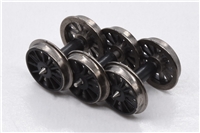 372-060 4F Set of 3 Tender Axles - Black