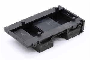 Class 47  Battery Box - Black [W] with yellow dots - ASM4 31-662Z