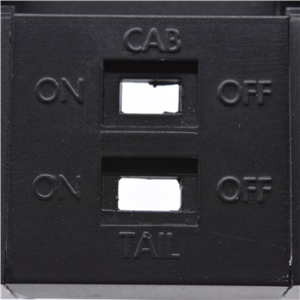 Class 47 Blk Battery Box white pipes & yellow detail - ASM1 32-817SD