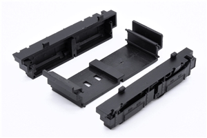 Class 47 Battery Box kit form - black - ASM5 32-800K / 31-654