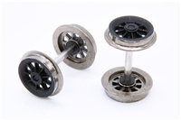 BR Std 5MT Bogie axles - Black 32-500