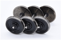 K3 2-6-0 tender wheels - black - set 3 32-275