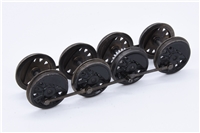 WD Austerity 2-8-0 Wheelsets - Black (four Axles & Rods) 32-261