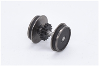 Black 5  4-6-0 Tender Wheel - with Traction tyre 372-135